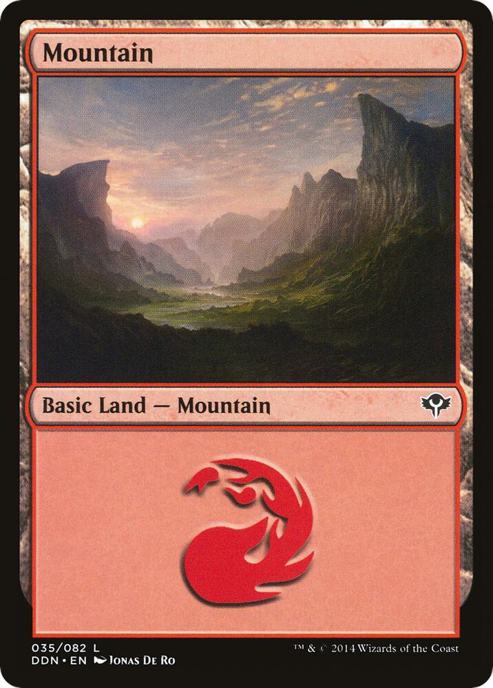 Mountain 035 35/82 (Duel Decks: Speed vs. Cunning)  | Good Games Modbury