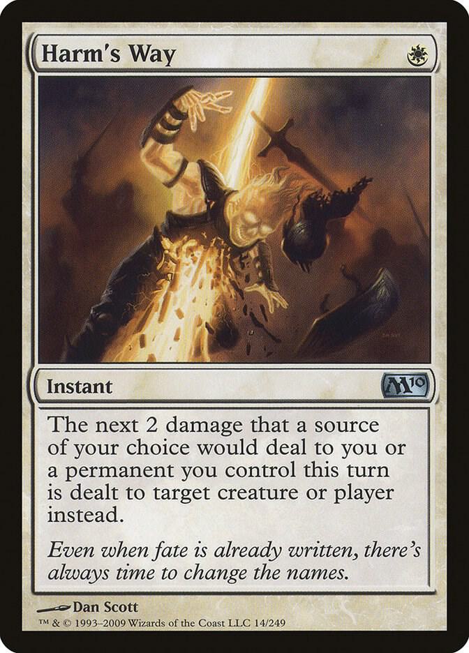 Harms Way 14/249 (Magic 2010 (M10))  - Foil | Good Games Modbury