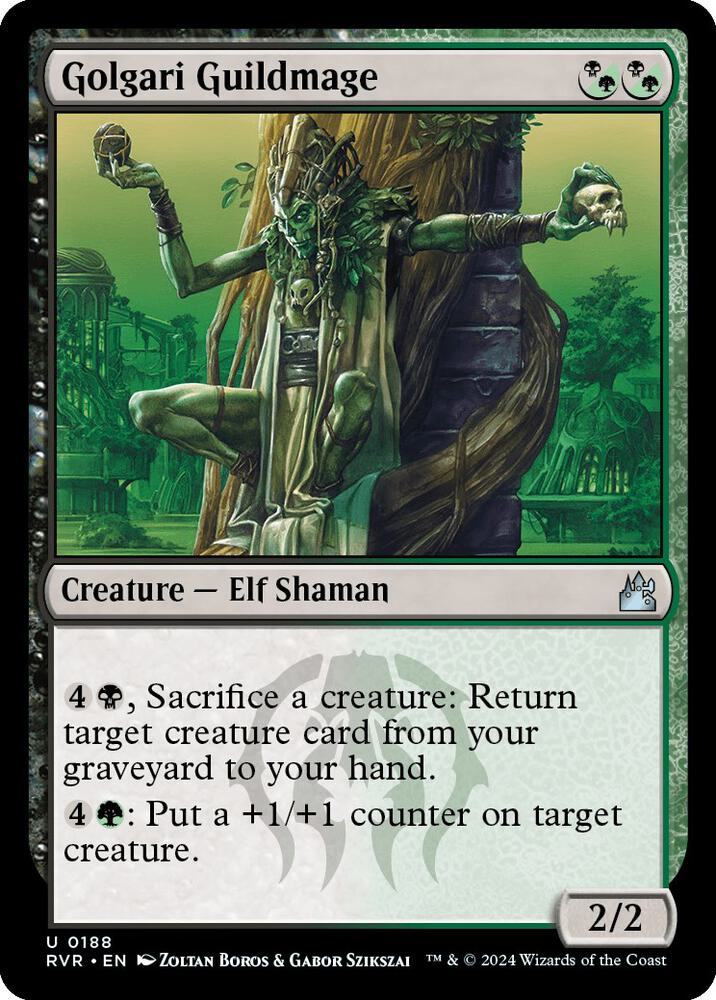 Golgari Guildmage 188/291 (Ravnica Remastered)  - Foil | Good Games Modbury