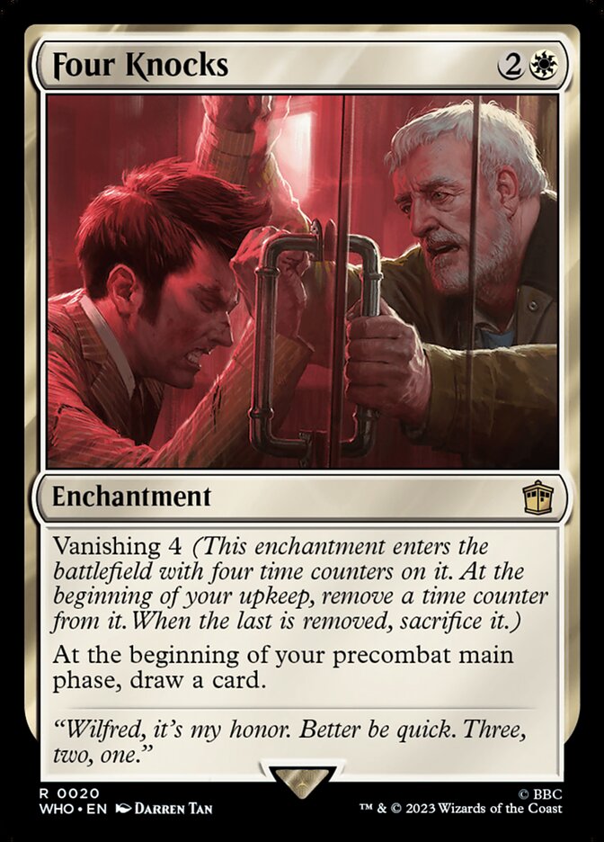 Four Knocks 20/331 (Universes Beyond: Doctor Who)  - Foil | Good Games Modbury