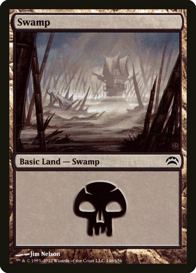 Swamp 146 146/156 (Planechase 2012)  | Good Games Modbury