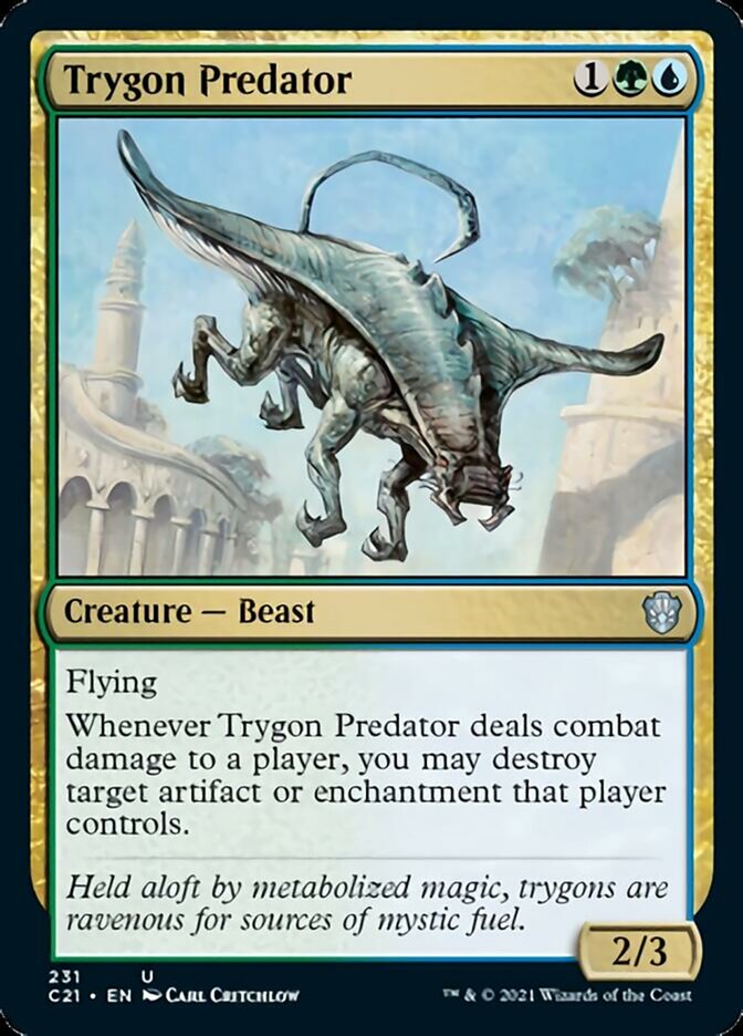 Trygon Predator [Commander 2021] | Good Games Modbury