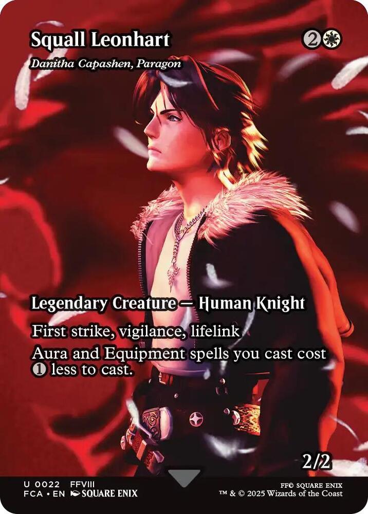 Squall Leonhart - Danitha Capashen, Paragon 22 (FINAL FANTASY: Through the Ages)  - Showcase Foil | Good Games Modbury