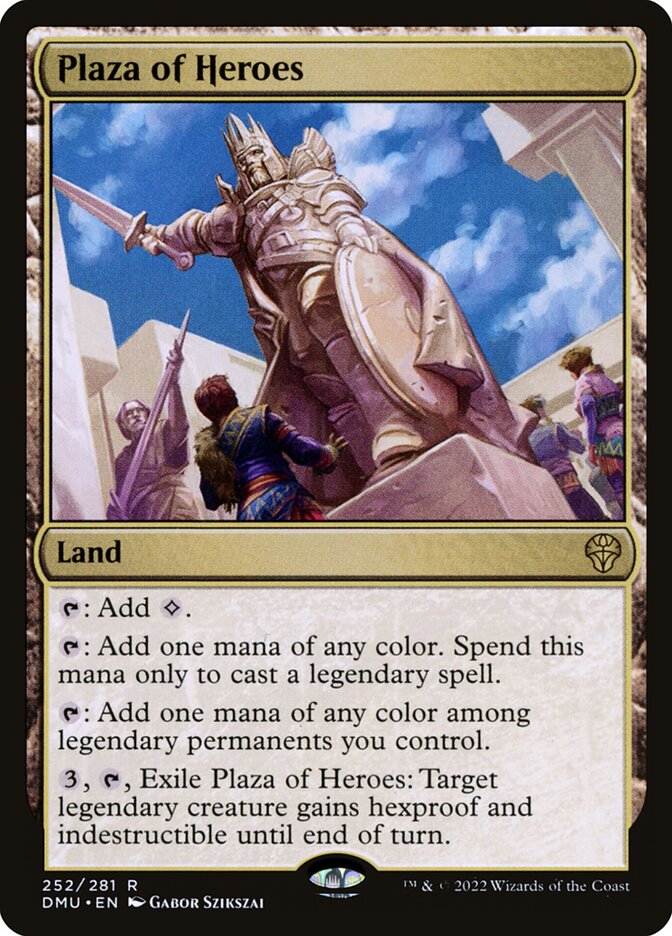 Plaza of Heroes 252 (Dominaria United)  | Good Games Modbury