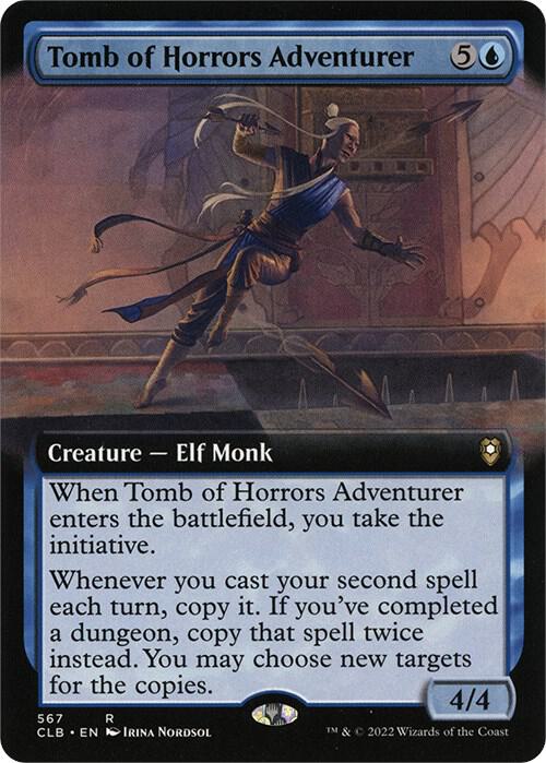 Tomb of Horrors Adventurer Extended Art 567/361 (Commander Legends: Battle for Baldur's Gate)  - Foil | Good Games Modbury