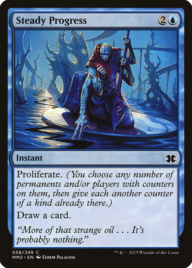 Steady Progress 58/249 (Modern Masters 2015)  | Good Games Modbury