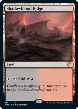 Shadowblood Ridge 181/38 (Commander: Innistrad: Crimson Vow)  | Good Games Modbury
