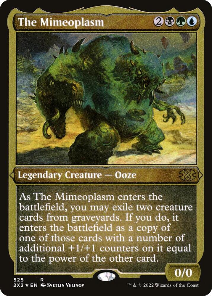 The Mimeoplasm Foil Etched 525 (Double Masters 2022)  - Foil | Good Games Modbury