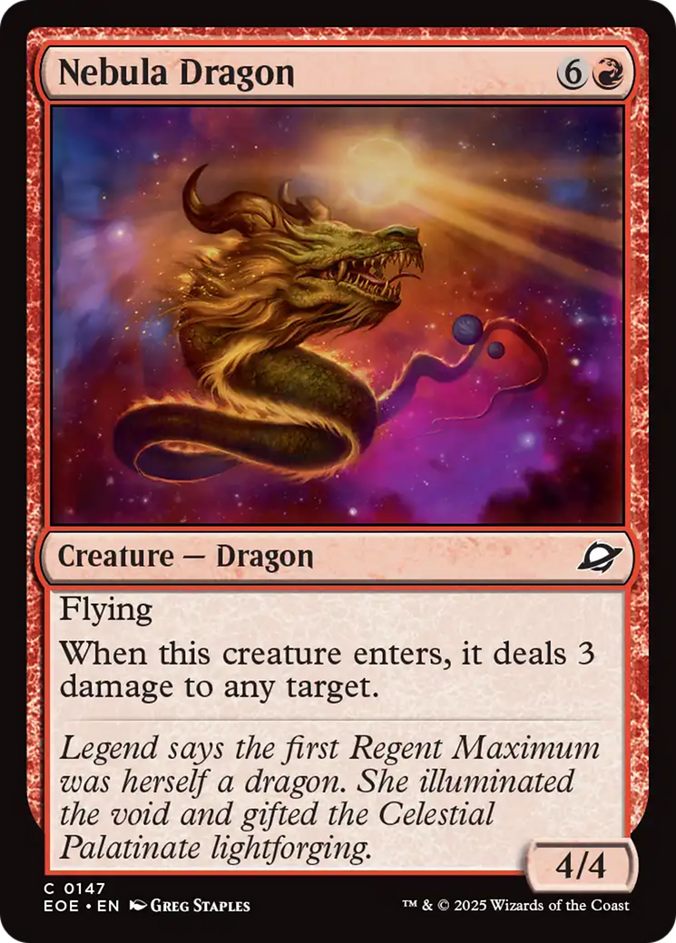 Nebula Dragon [Edge of Eternities] | Good Games Modbury