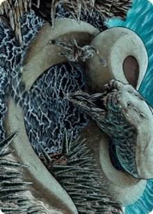 Koma Cosmos Serpent Art Card 80 81 80 (Art Series: Kaldheim)  | Good Games Modbury