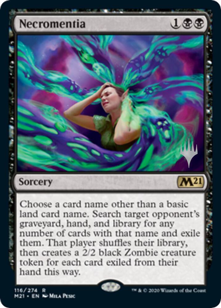 Necromentia 116 (Promo Pack: Core Set 2021)  - Foil | Good Games Modbury