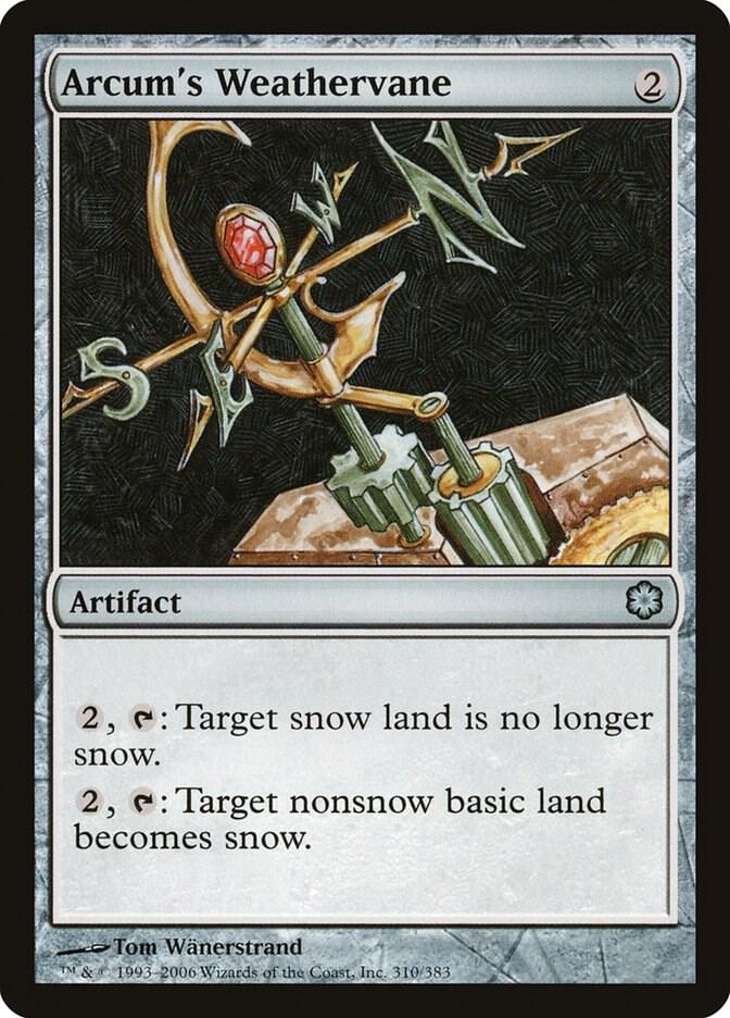 Arcum's Weathervane 310/62 (Coldsnap Theme Deck Reprints)  | Good Games Modbury