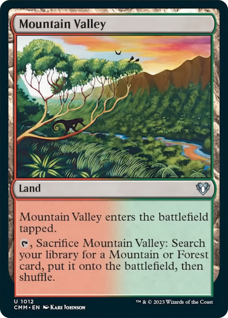 Mountain Valley [Commander Masters] | Good Games Modbury