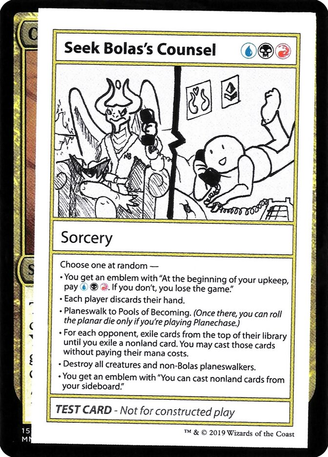 Seek Bolas's Counsel 98/121 (Mystery Booster: Convention Edition Exclusives)  | Good Games Modbury