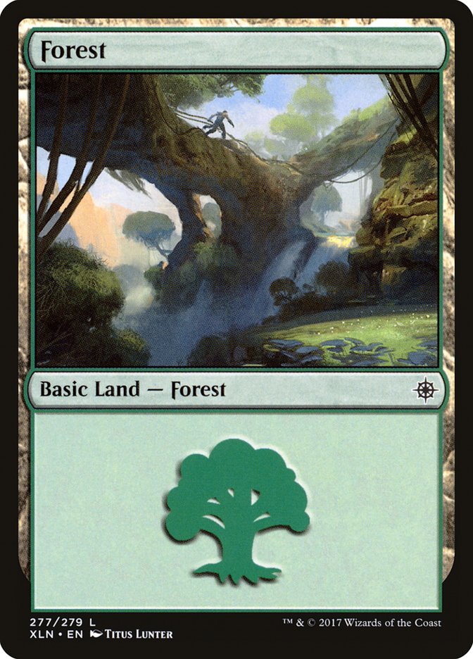 Forest (277) [Ixalan] | Good Games Modbury