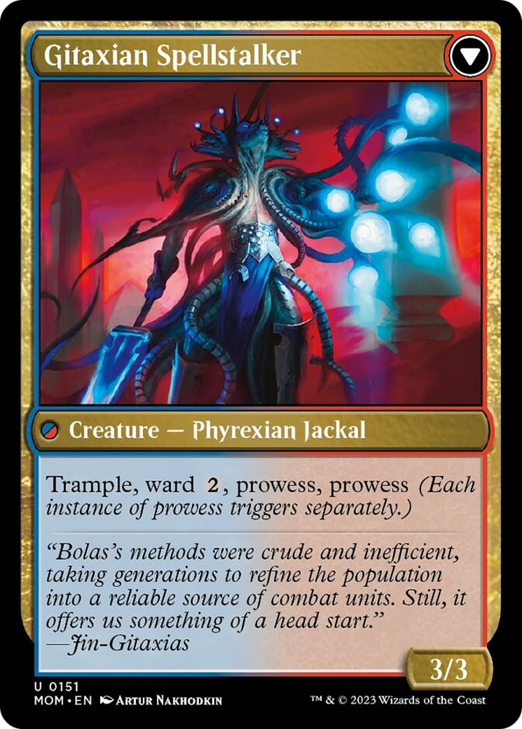 Khenra Spellspear // Gitaxian Spellstalker [March of the Machine] | Good Games Modbury