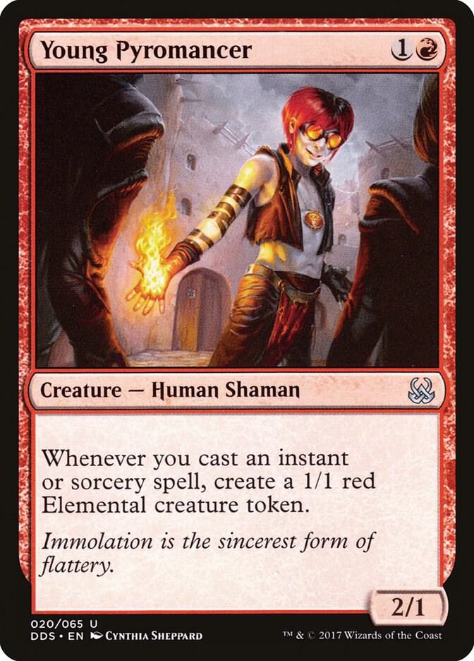 Young Pyromancer 20/65 (Duel Decks: Mind vs. Might)  | Good Games Modbury