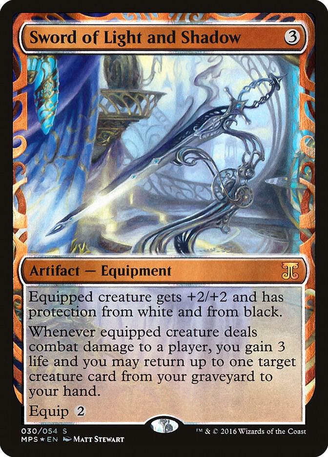 Sword of Light and Shadow 30/54 (Masterpiece Series: Kaladesh Inventions)  - Foil | Good Games Modbury