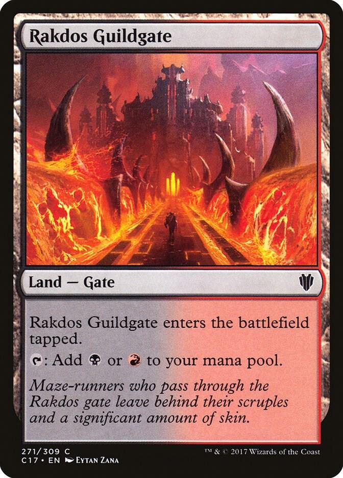 Rakdos Guildgate 271/309 (Commander 2017)  | Good Games Modbury