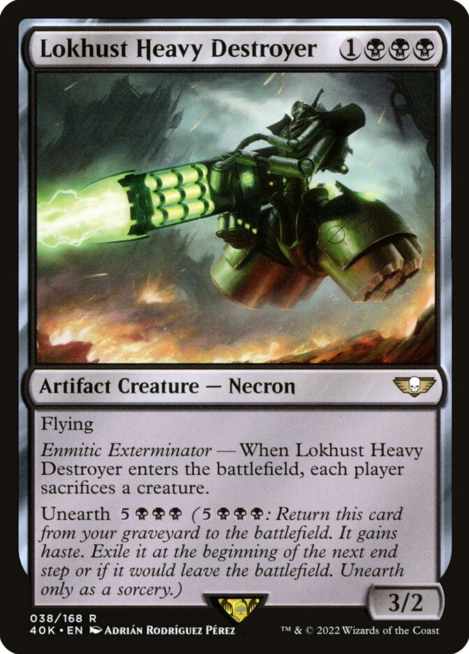 Lokhust Heavy Destroyer 38/617 (Universes Beyond: Warhammer 40,000)  | Good Games Modbury
