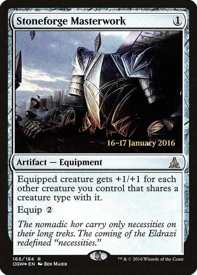 Stoneforge Masterwork 166s/65 (Prerelease Cards)  - Foil | Good Games Modbury