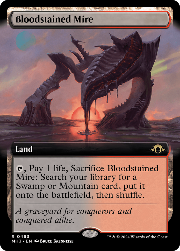 Bloodstained Mire (Extended Art) [Modern Horizons 3] | Good Games Modbury