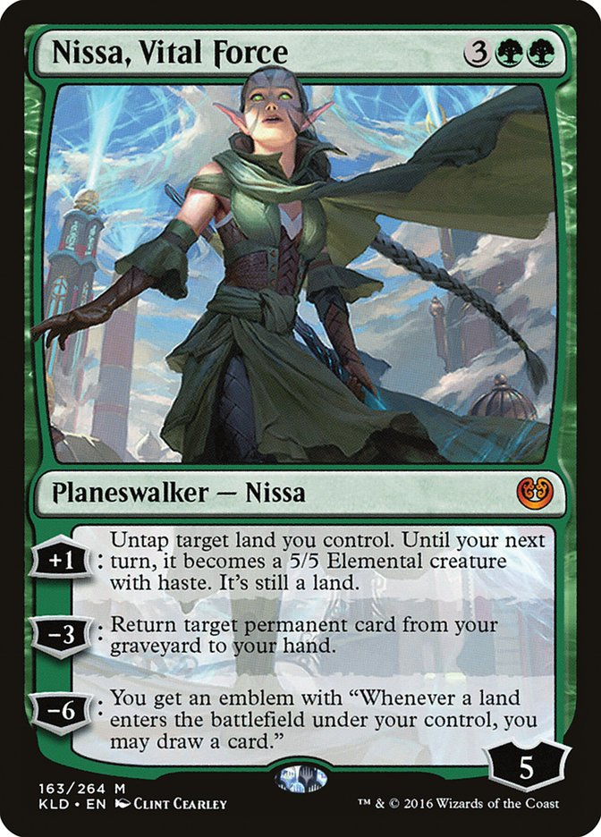 Nissa, Vital Force [Kaladesh] | Good Games Modbury