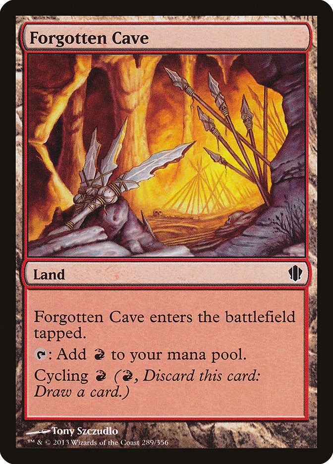 Forgotten Cave [Commander 2013] | Good Games Modbury