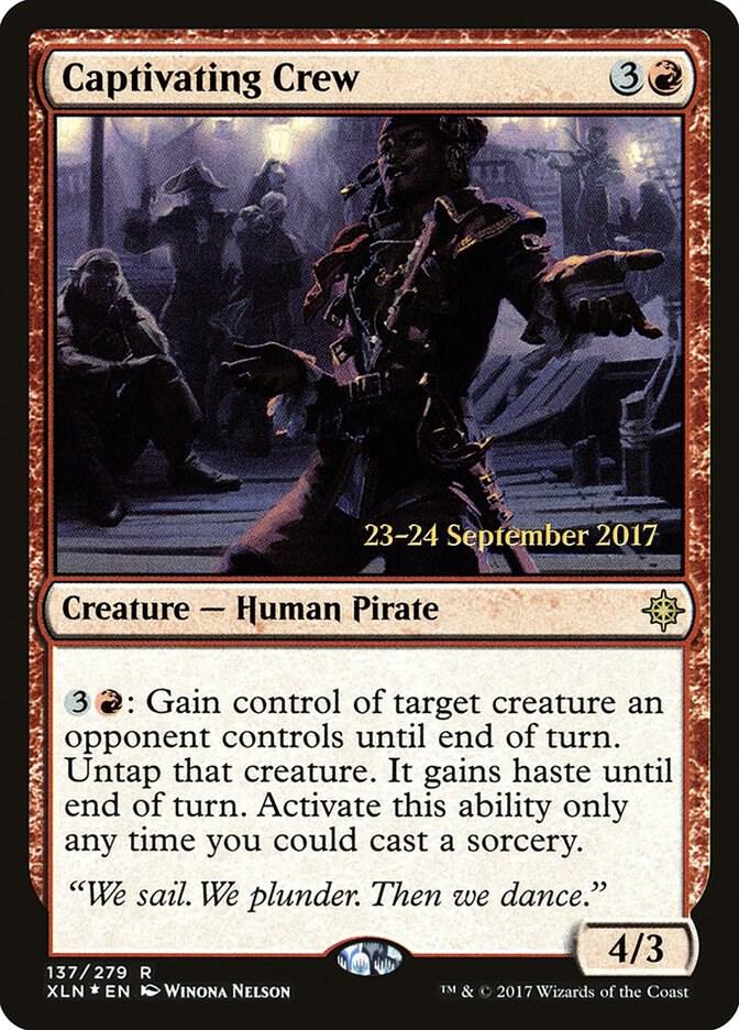 Captivating Crew 137s/120 (Prerelease Cards)  - Foil | Good Games Modbury