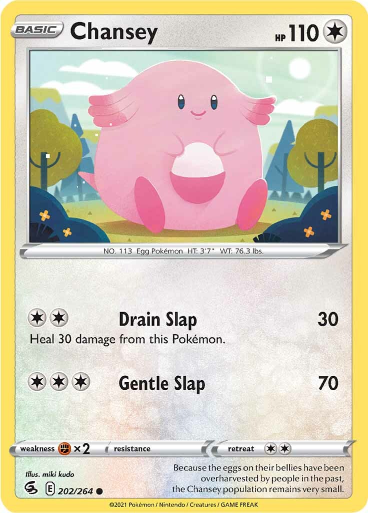 Chansey (202/264) [Sword & Shield: Fusion Strike] | Good Games Modbury