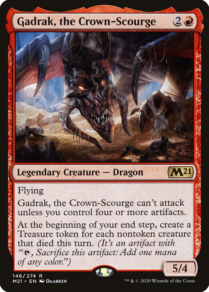 Gadrak, the Crown-Scourge [Core Set 2021] | Good Games Modbury