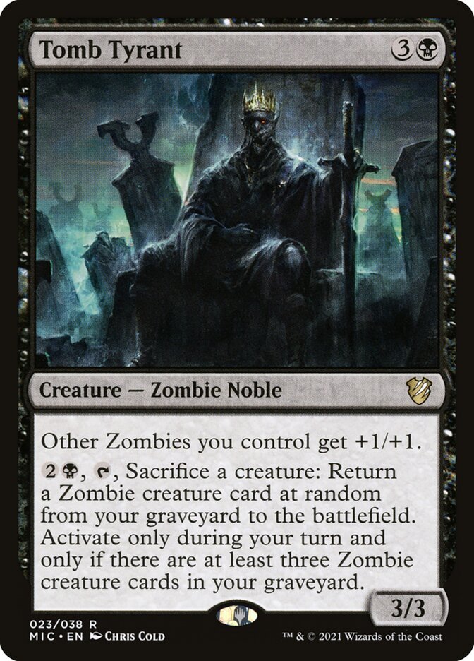 Tomb Tyrant 23/38 (Commander: Innistrad: Midnight Hunt)  | Good Games Modbury