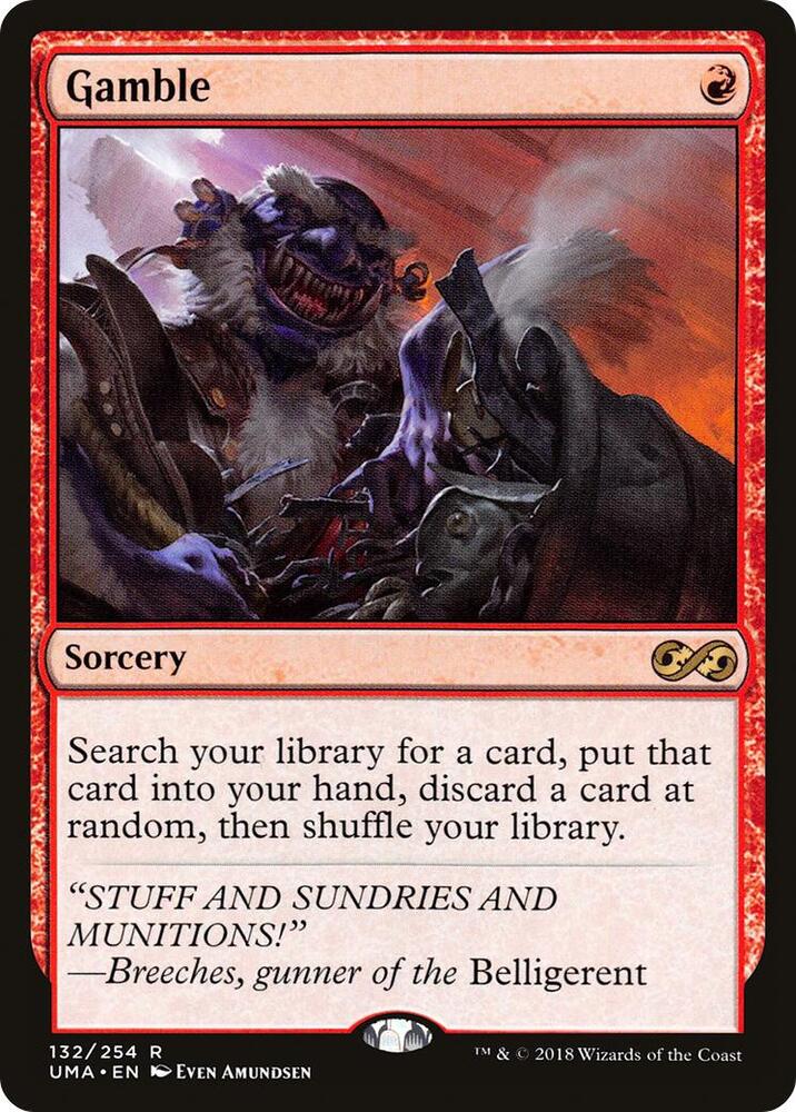 Gamble 132 (Ultimate Masters)  - Foil | Good Games Modbury