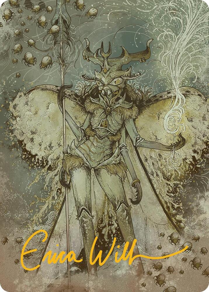 Aatchik Emerald Radian Art Card 6 54 Gold Stamped Signature 6 (Art Series: Aetherdrift)  | Good Games Modbury
