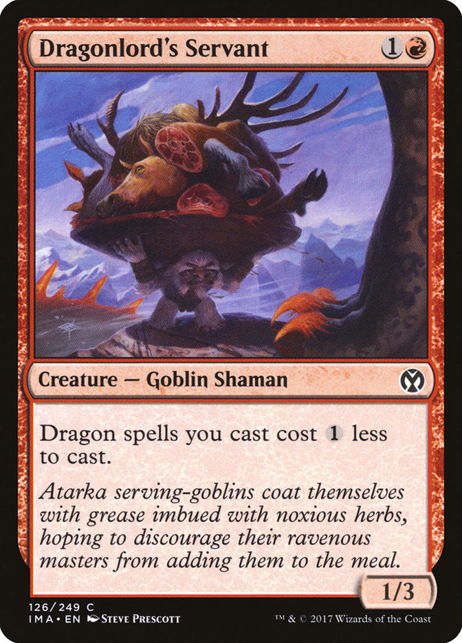 Dragonlord's Servant [Iconic Masters] | Good Games Modbury