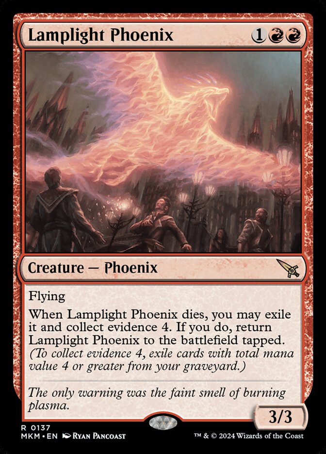 Lamplight Phoenix 137/286 (Murders at Karlov Manor)  | Good Games Modbury