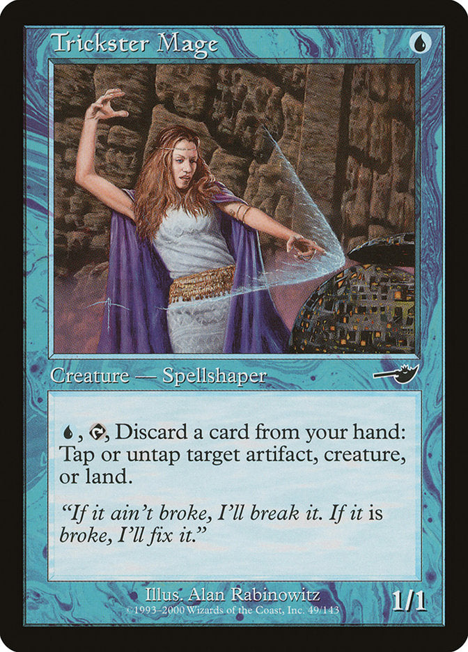 Trickster Mage 49/143 (Nemesis)  | Good Games Modbury