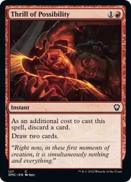 Thrill of Possibility 127/50 (Commander: Dominaria United)  | Good Games Modbury