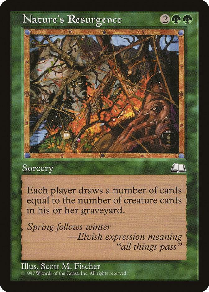 Natures Resurgence 137/167 (Weatherlight)  | Good Games Modbury