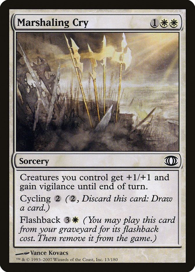 Marshaling Cry 13/180 (Future Sight)  - Foil | Good Games Modbury