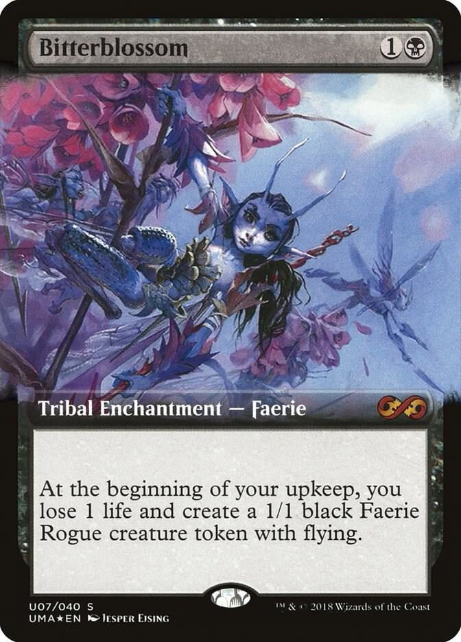Bitterblossom 7/40 (Ultimate Masters: Box Toppers)  - Foil | Good Games Modbury