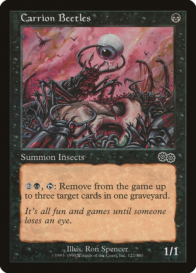 Carrion Beetles 122/350 (Urza's Saga)  | Good Games Modbury