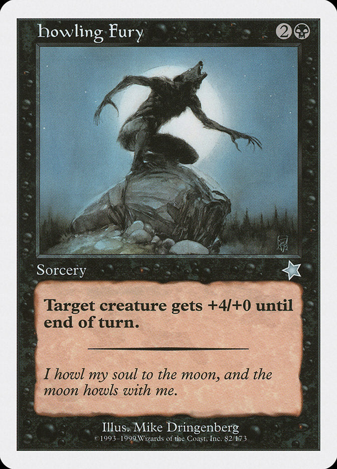 Howling Fury 82/173 (Starter 1999)  | Good Games Modbury