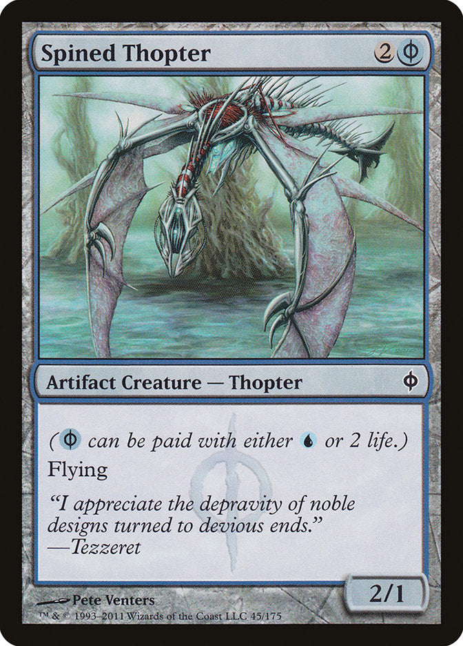 Spined Thopter 45/175 (New Phyrexia)  | Good Games Modbury
