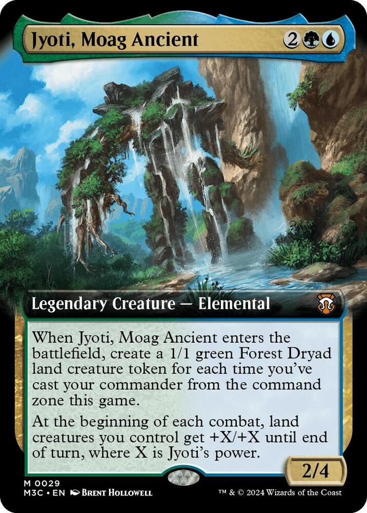 Jyoti, Moag Ancient 29/411 (Commander: Modern Horizons 3)  - Extended Art Foil | Good Games Modbury