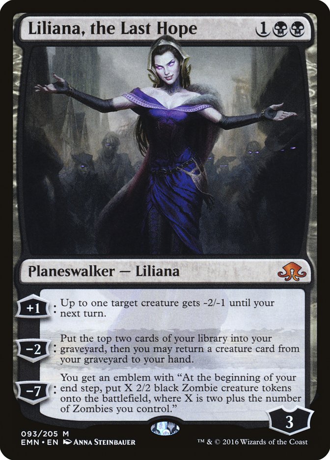 Liliana, the Last Hope [Eldritch Moon] | Good Games Modbury