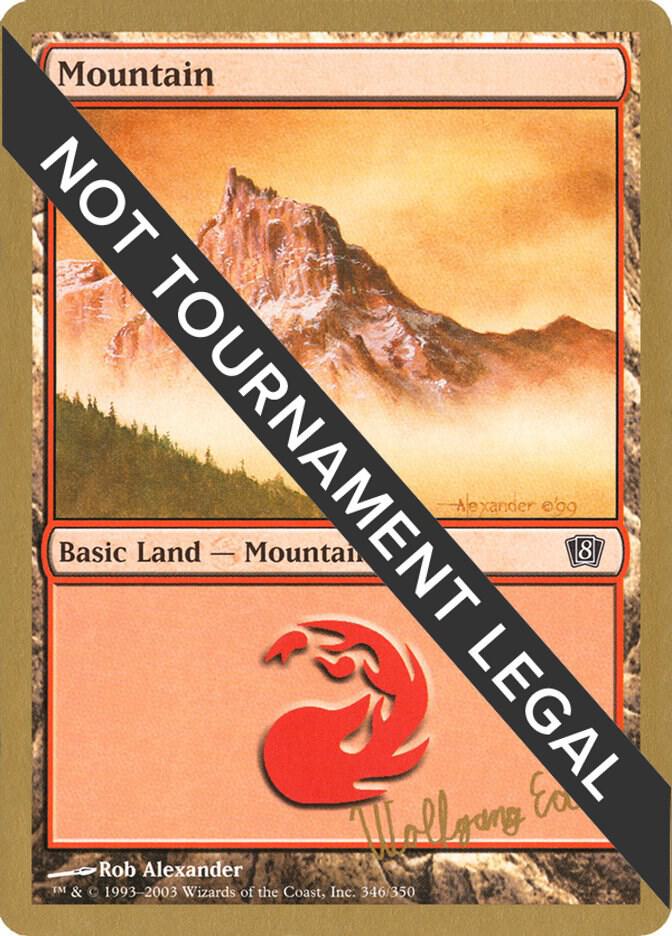 Mountain 346 2003 Wolfgang Eder 8ED we346/142 (World Championship Decks)  | Good Games Modbury
