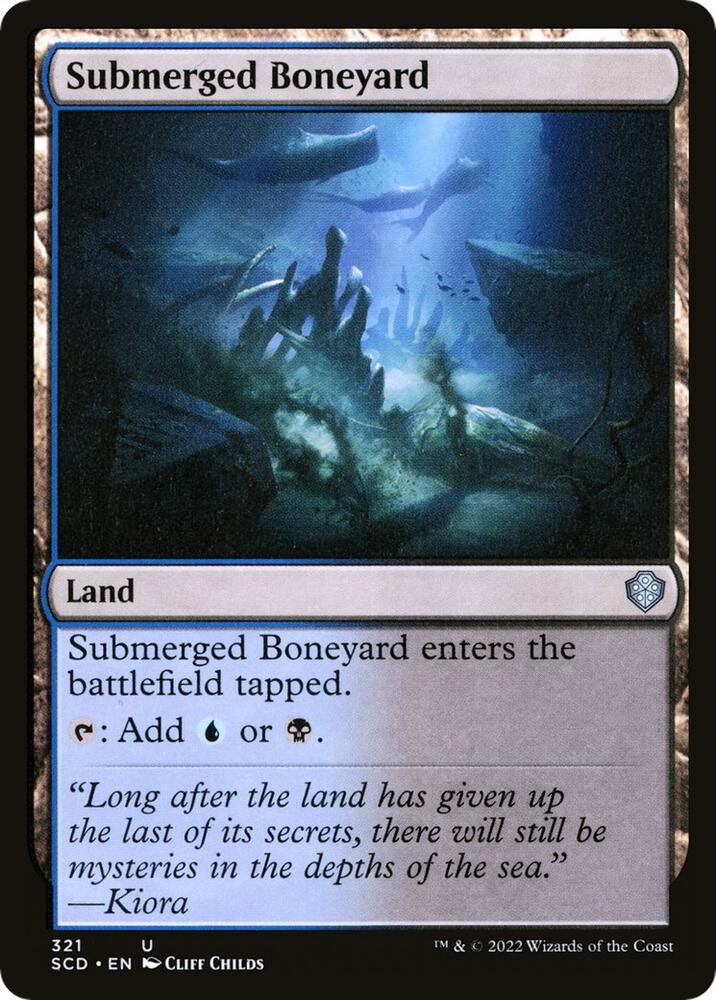 Submerged Boneyard 321/352 (Starter Commander Decks)  | Good Games Modbury