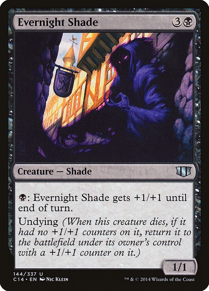 Evernight Shade 144/337 (Commander 2014)  | Good Games Modbury