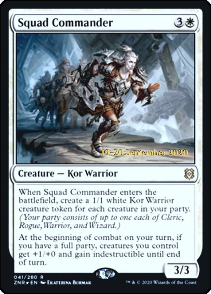 Squad Commander 41s/169 (Prerelease Cards)  - Foil | Good Games Modbury